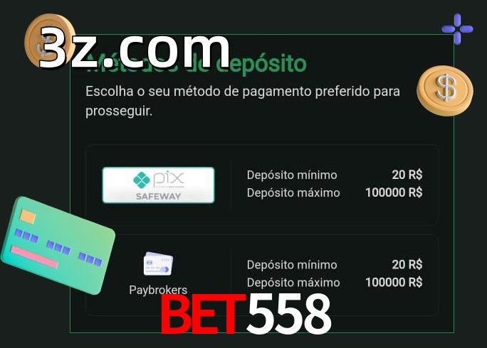 O cassino BET558bet oferece uma grande variedade de métodos de pagamento