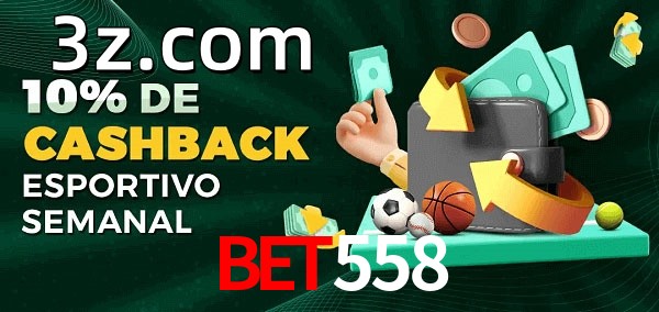 10% de bônus de cashback na BET558